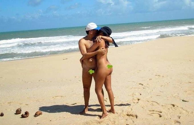 6P Beach couple