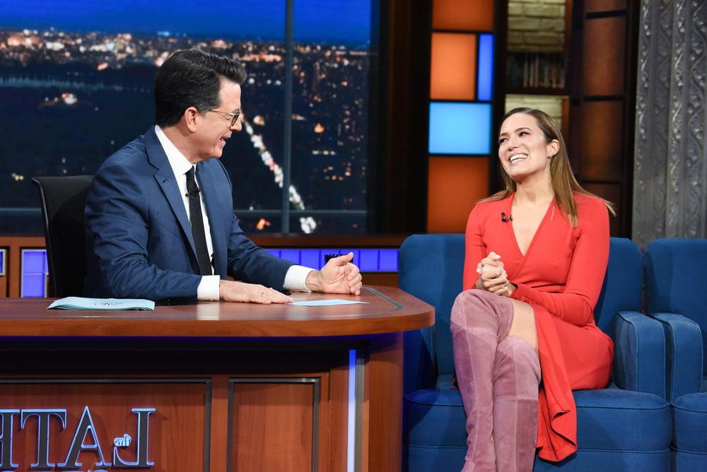 16P Mandy Moore - The Late Show with Stephen Colbert (6 Jun 2018