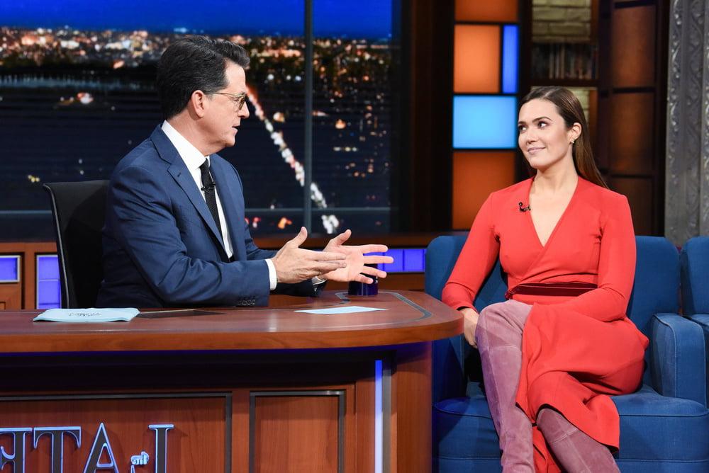 16P Mandy Moore - The Late Show with Stephen Colbert (6 Jun 2018