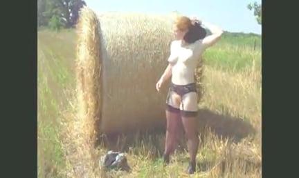 23P MY MENNONITE FRIEND POSING