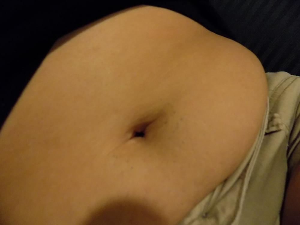 25P Chubby Belly Latina After Lunch