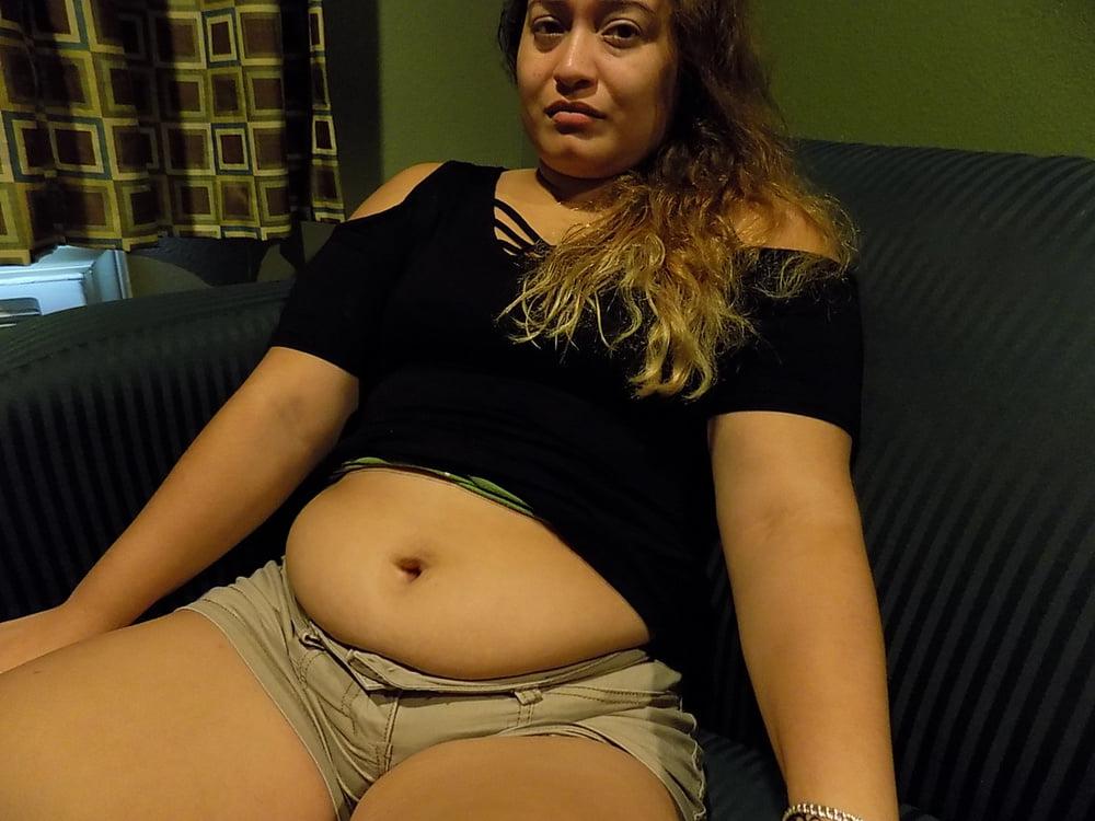 25P Chubby Belly Latina After Lunch