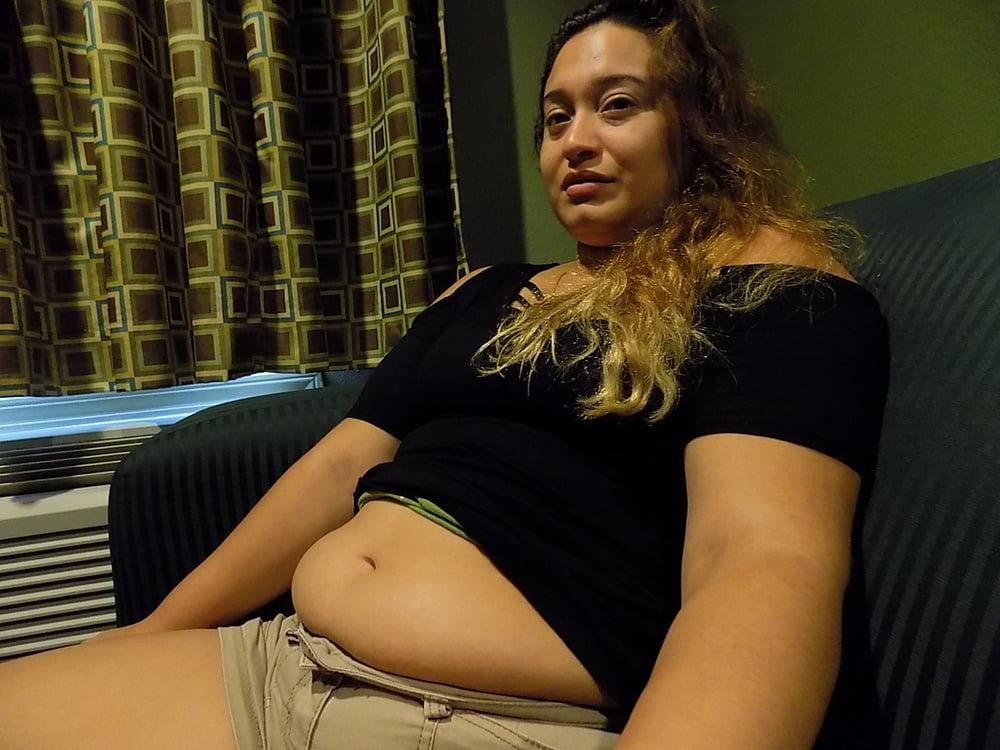 25P Chubby Belly Latina After Lunch