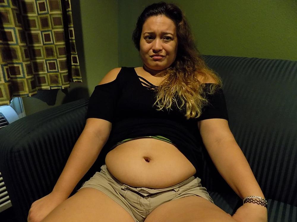 25P Chubby Belly Latina After Lunch