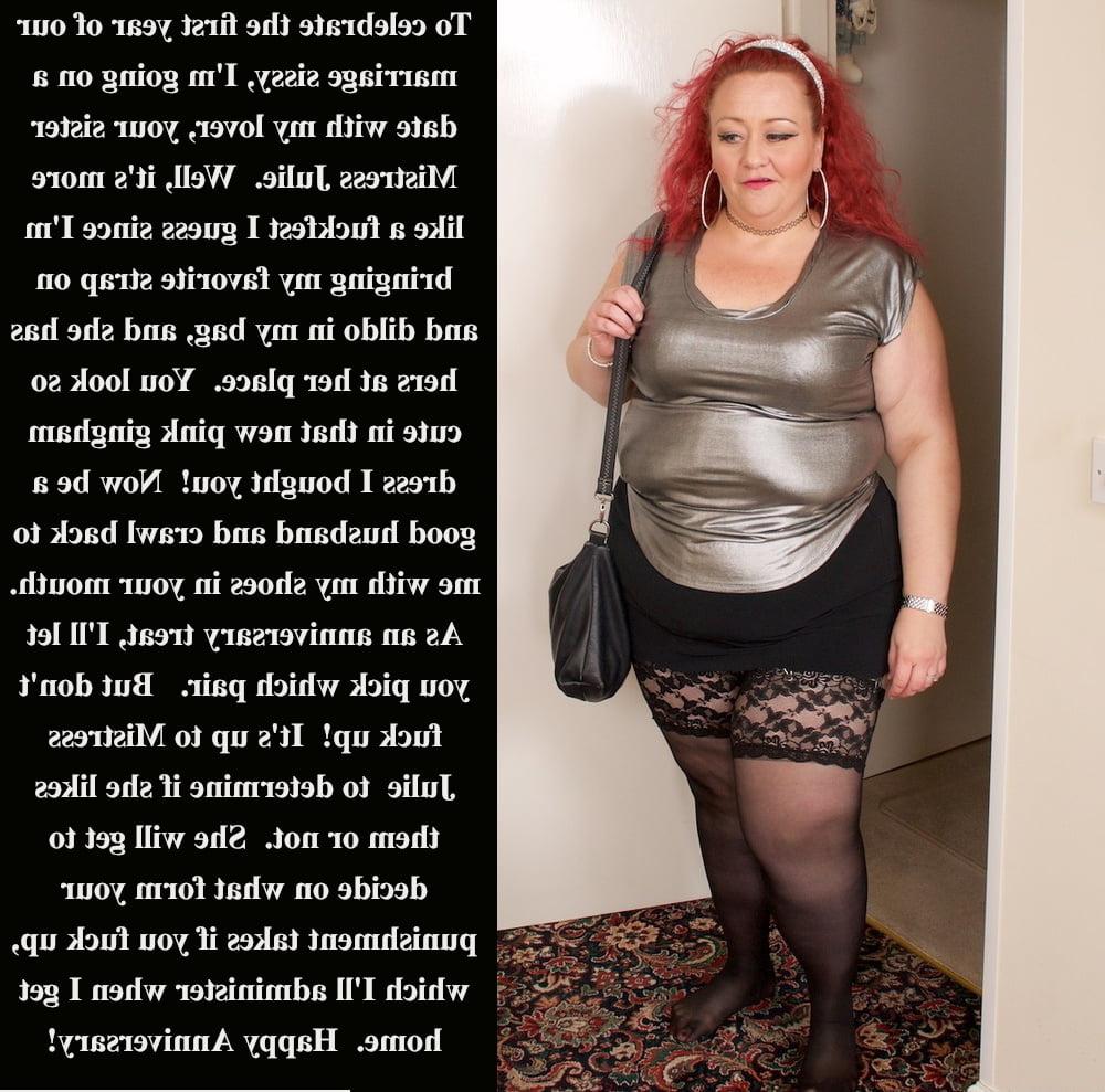 17P BBW Domme Captions