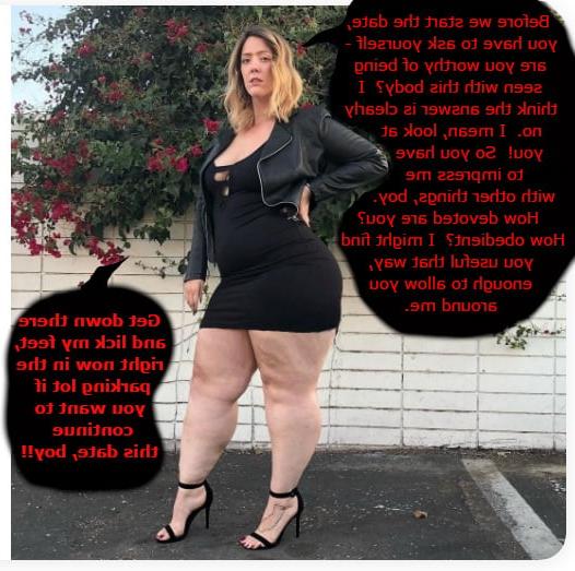 17P BBW Domme Captions