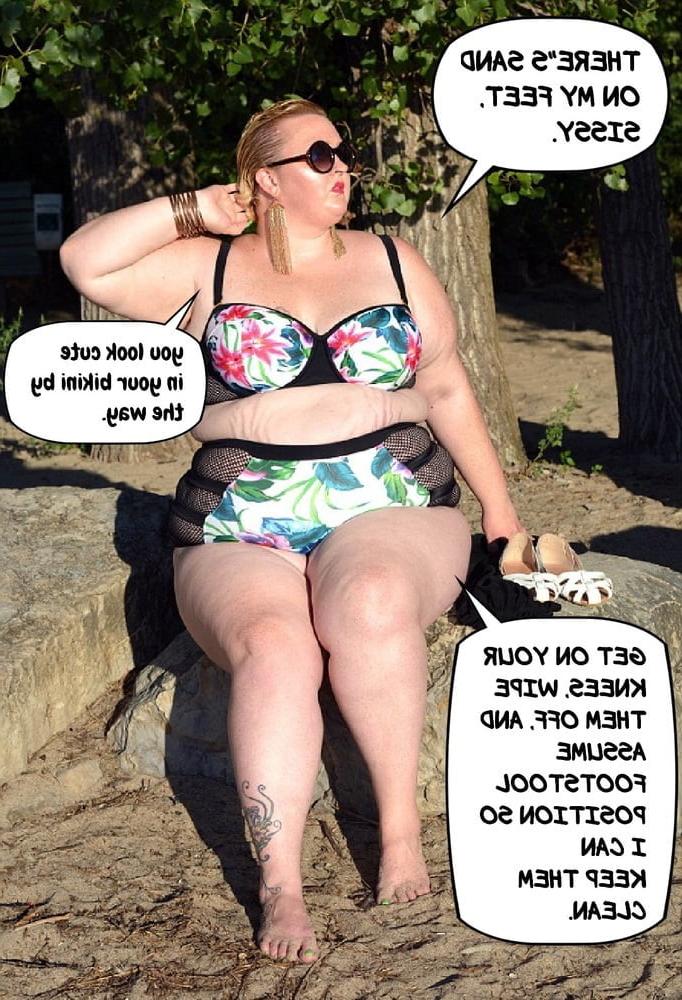 17P BBW Domme Captions