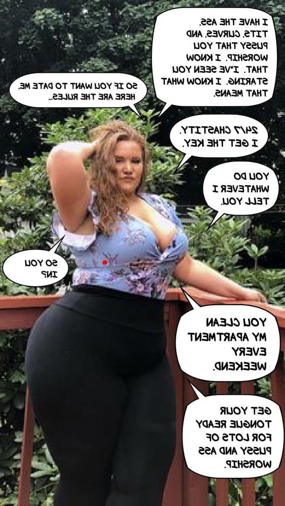 17P BBW Domme Captions