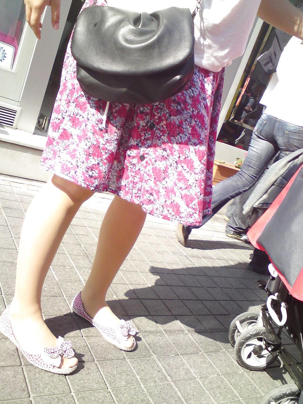 25P Candid Ballet Flats and Pantyhose in HQ