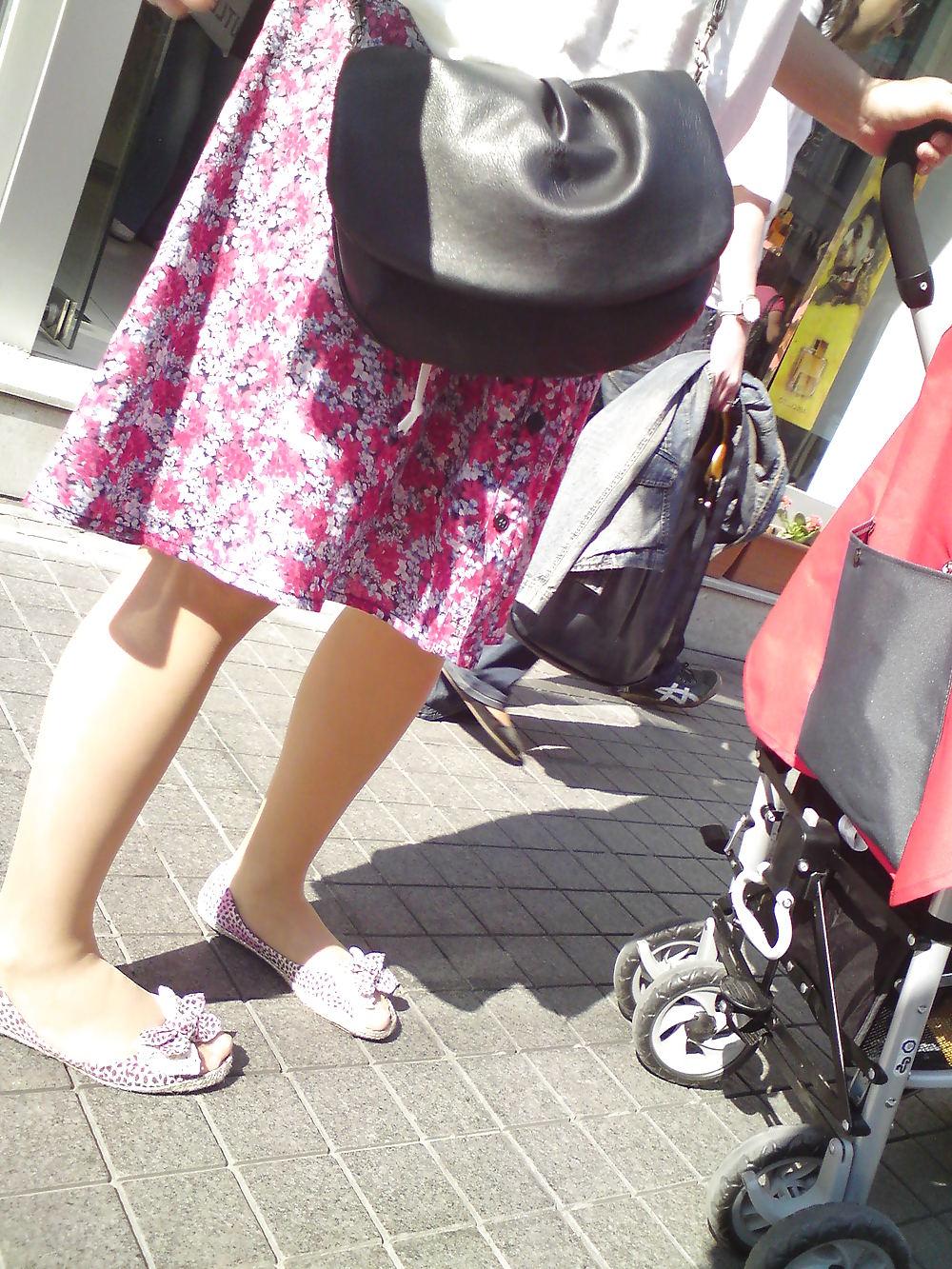25P Candid Ballet Flats and Pantyhose in HQ