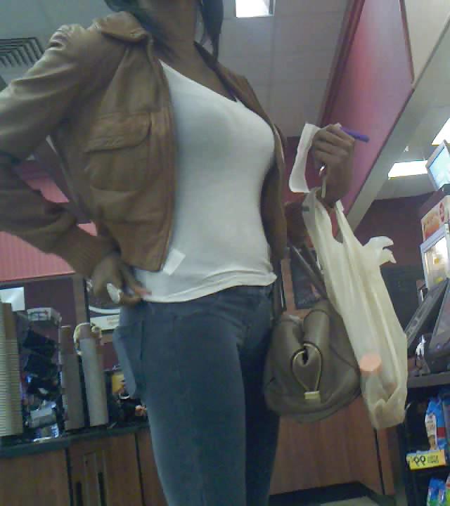 10P Candid shopping and office