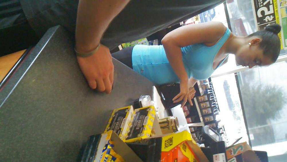 10P Candid shopping and office