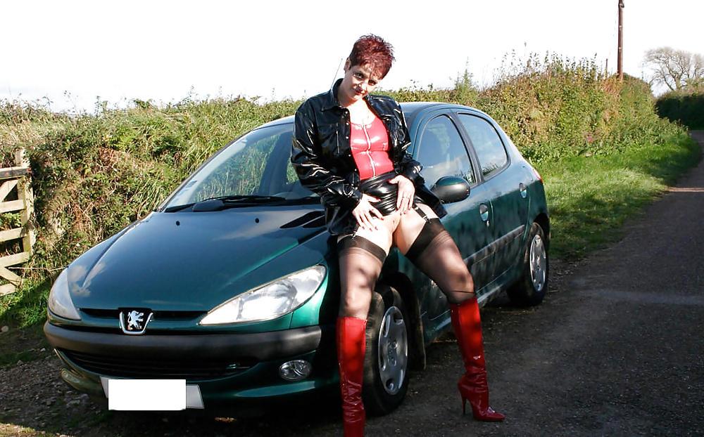 25P Beautiful Girl In Car By TROC