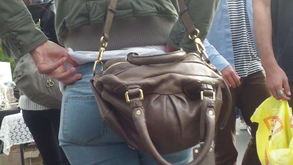 25P Sexy teen ass & butts in jeans 