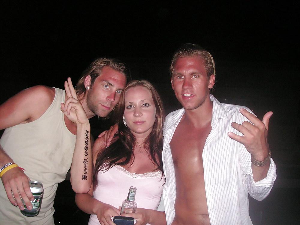 19P Swedish chicks goes wild