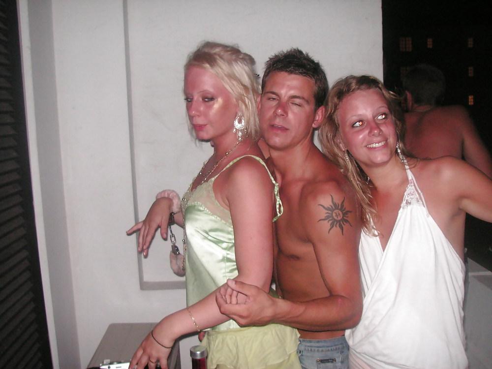19P Swedish chicks goes wild