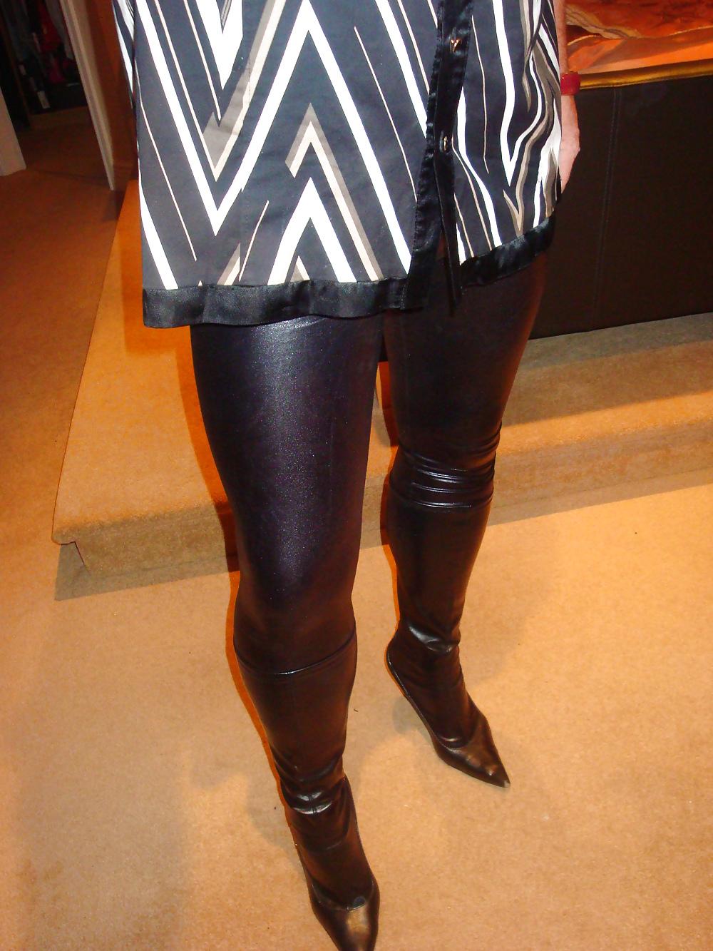 11P Shiny leggings xxx
