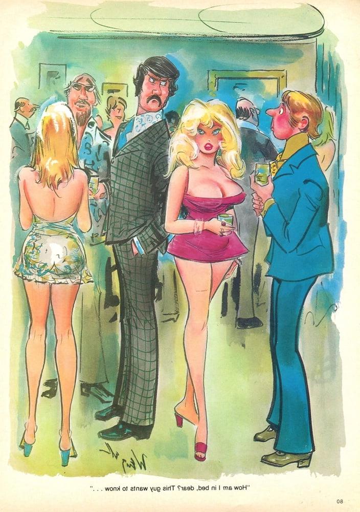 9P Funny cartoons vintage