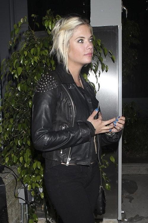 25P Ashley Benson is the perfect snowbunny.
