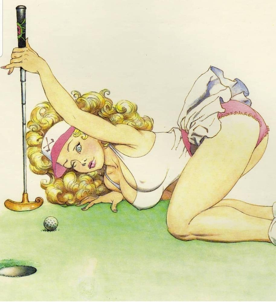 7P Cartoon woman