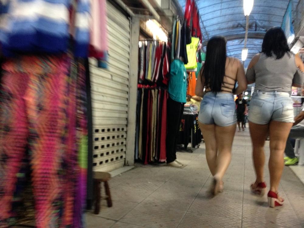 14P MAE E FILHA COM SHORTS SOCADOS