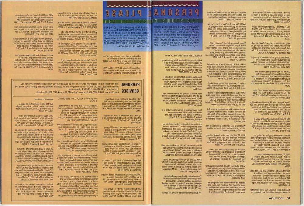 25P Leg Show Magazine - Various