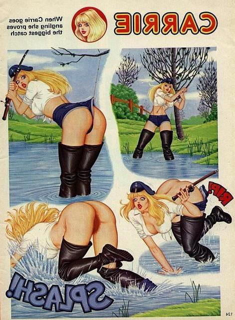 25P Carrie-Cartoon-Streifen