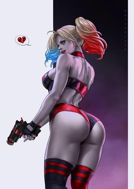 22P Cartoon 2. Harley Quinn