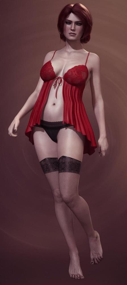 25P (StevenCarson) - Futanari shemale from games - part 3
