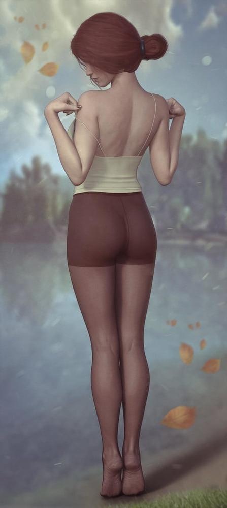 25P (StevenCarson) - Futanari shemale from games - part 3
