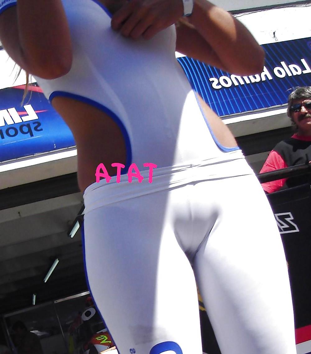 13P Camel Toes with a big surprise ...
