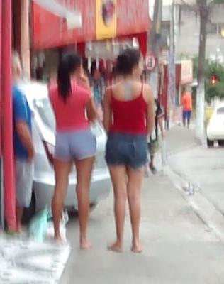11P shorts Enterrado na bundinha da morena