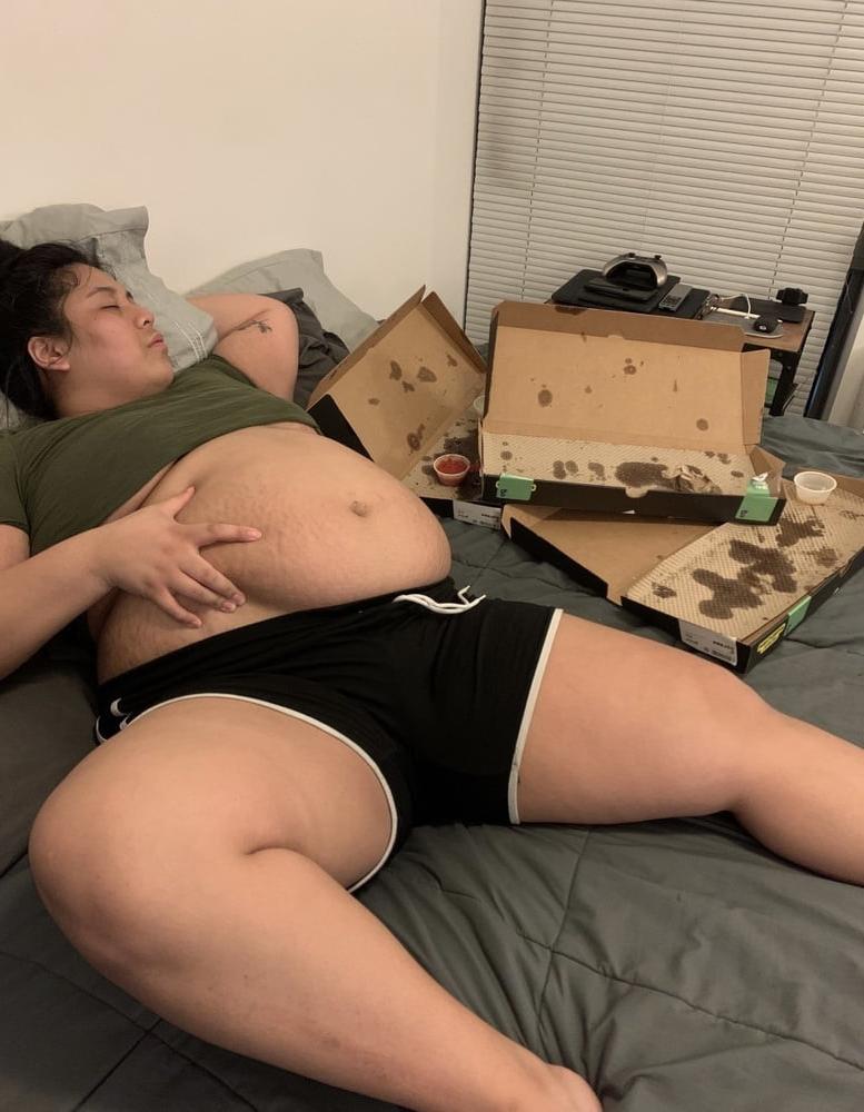 25P BBW Love Fat Belly Girls