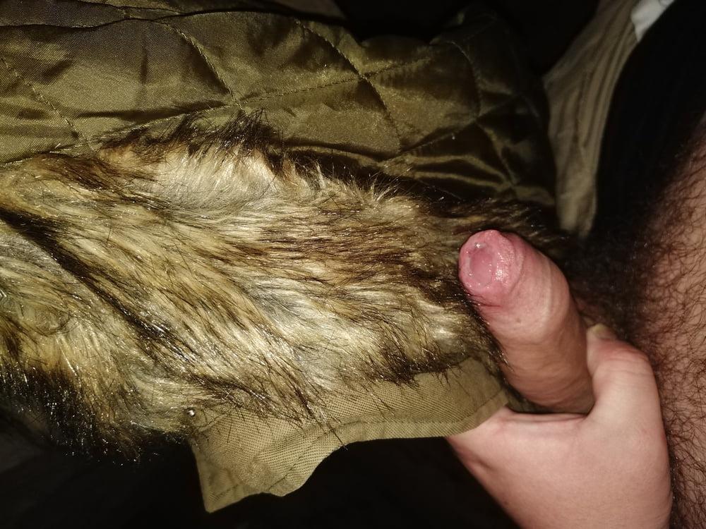 6P Fucking my Topshop Khaki Fur Hood Parka (Jenna Coleman)