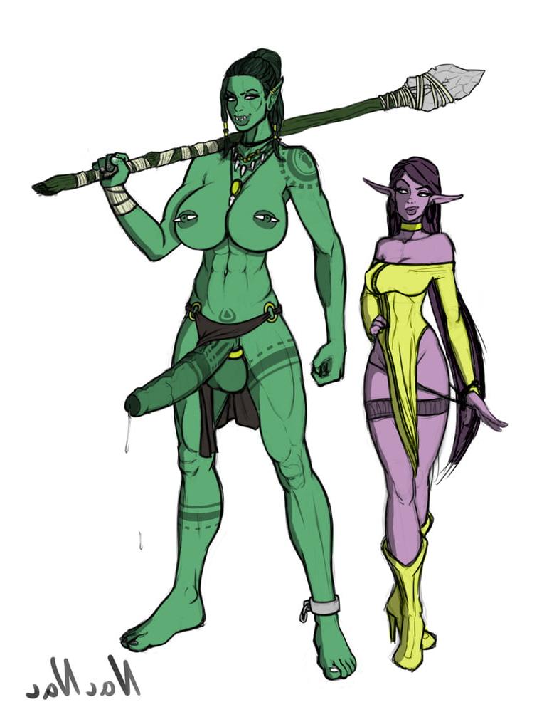 25P (Misc) - Futanari shemale orc girls