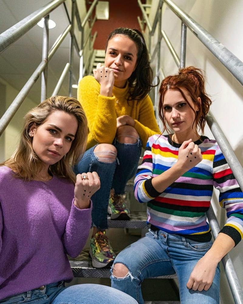 25P Belgian popgroup K3 for fake or cum