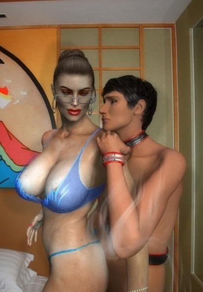 24P Domme Mom 3D