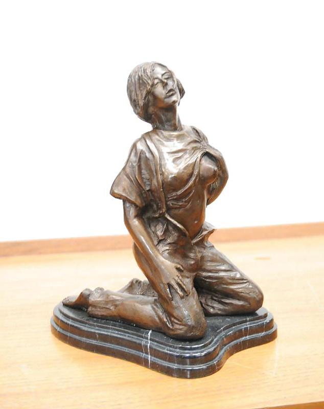 25P Small Porn Sculptures 3 - Bronze Statuettes for Weinfan 