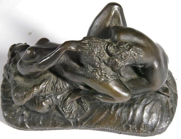 25P Small Porn Sculptures 3 - Bronze Statuettes for Weinfan 