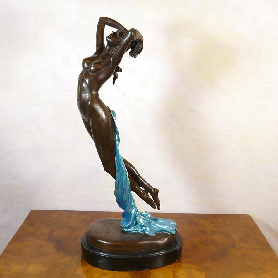 25P Small Porn Sculptures 3 - Bronze Statuettes for Weinfan 