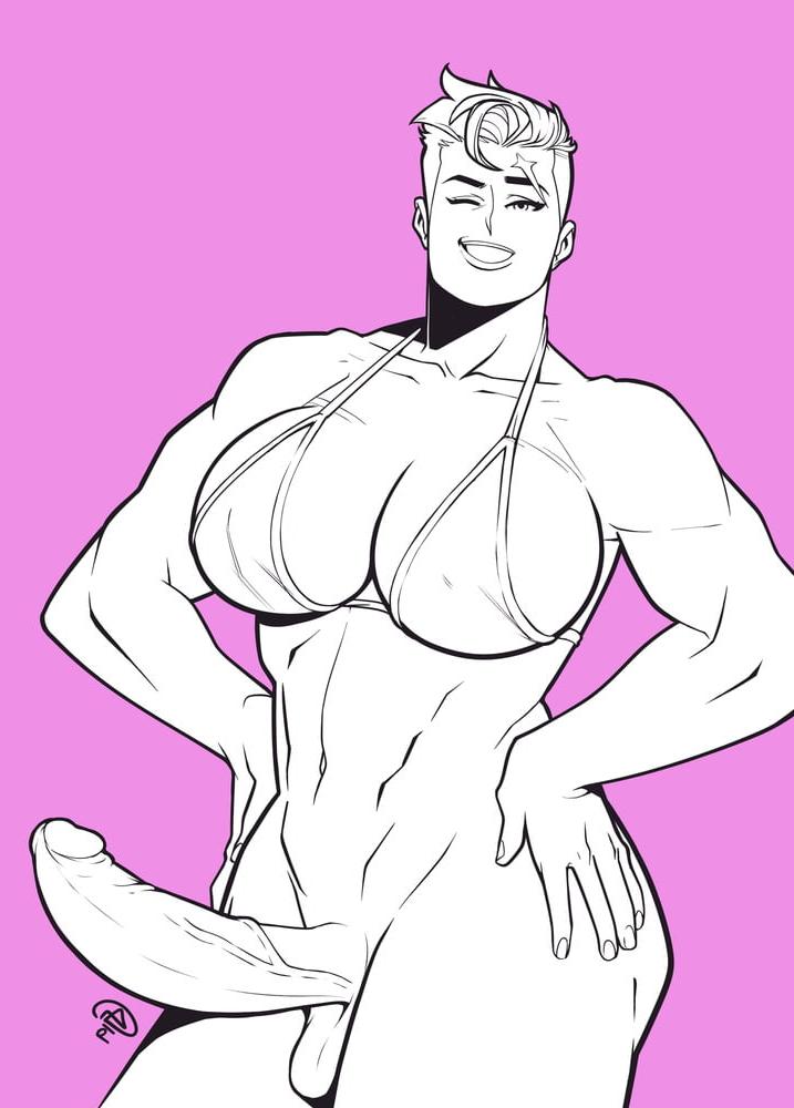 25P Zarya muscular russian futa futanari (Overwatch)