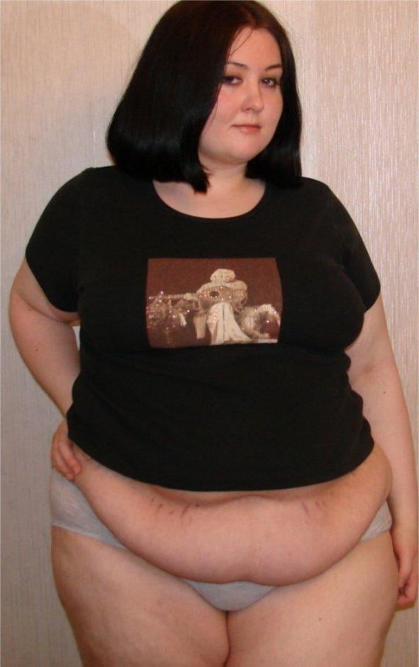 25P BBW Nice Soft Fat Belly Girls