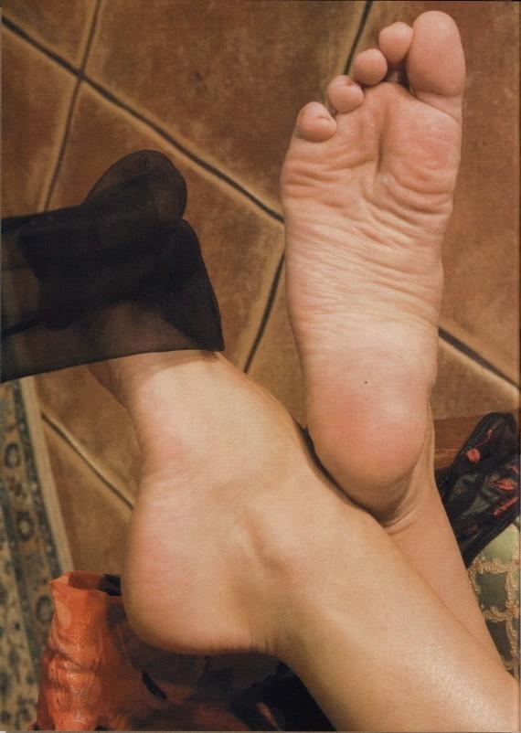 8P Leg Show Magazine - Blonde in Black Stockings