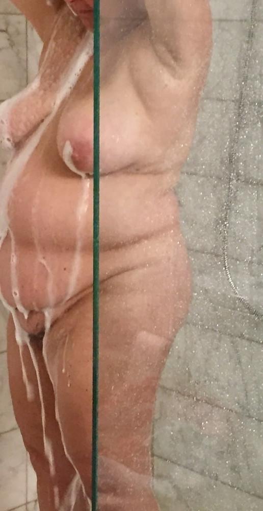 25P Couple of buddys wanted to show off their wifes baby makers