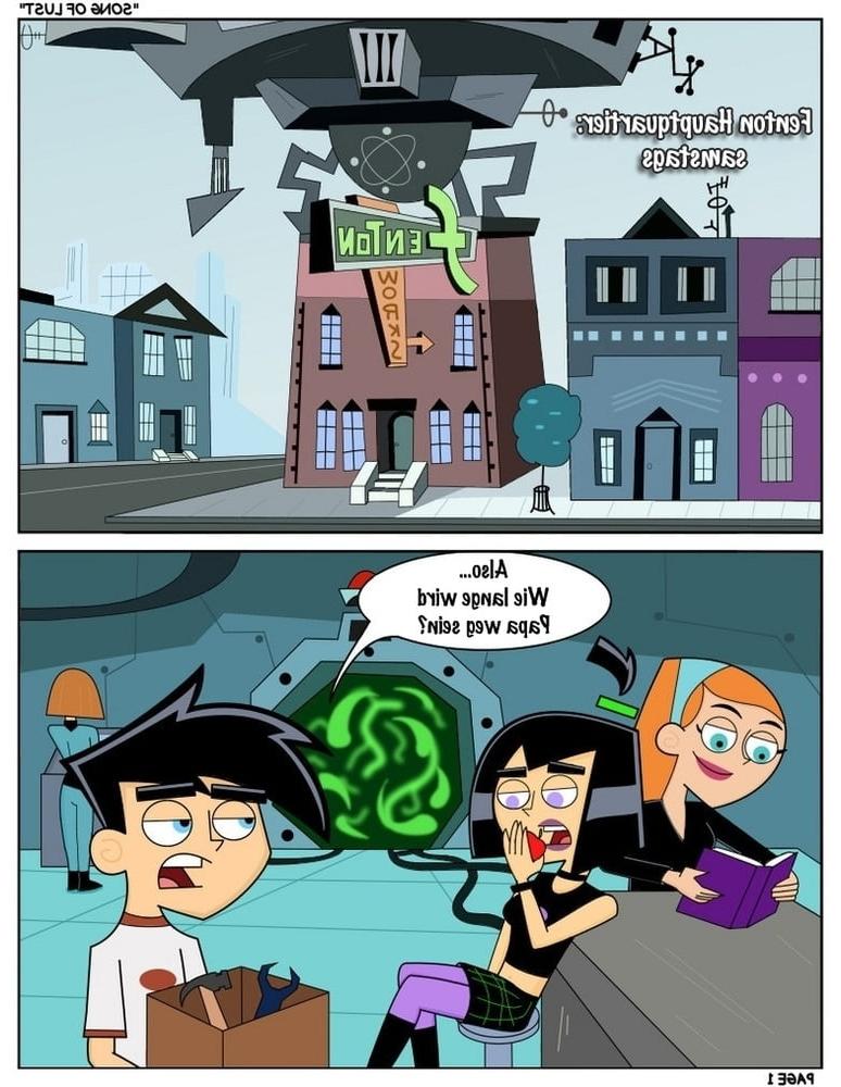 25P Cartoon Comic 1. Danny Phantom