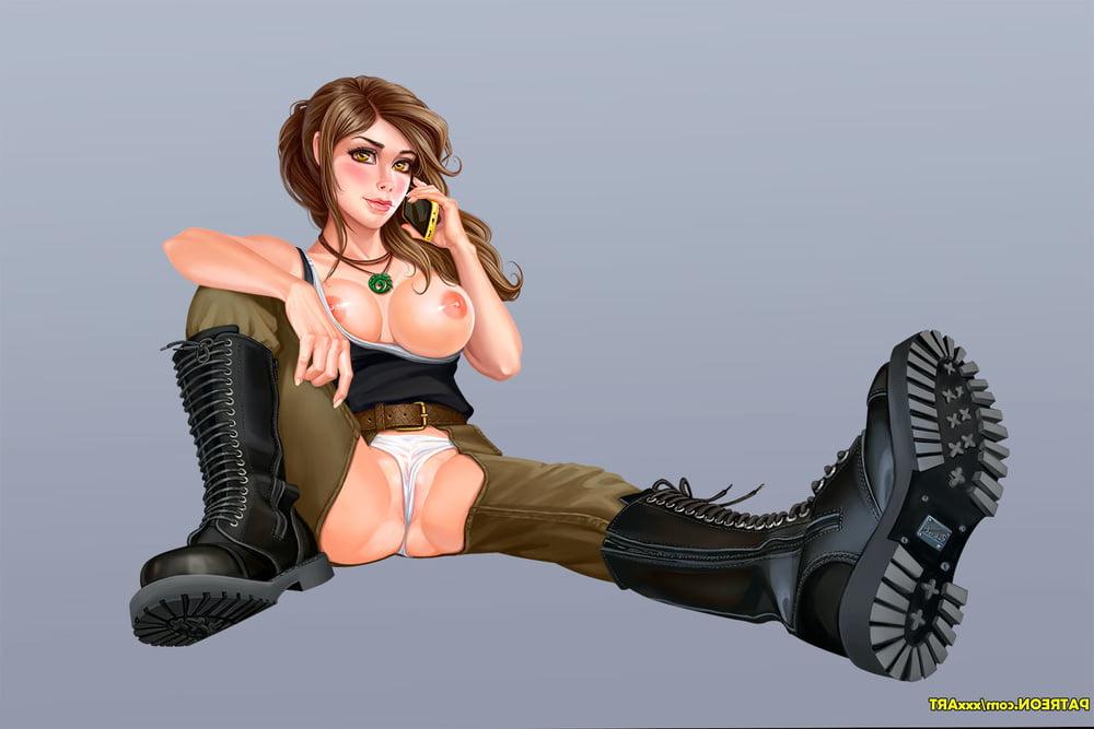 25P Sexy Game Girls: Lara Croft (Tomb Raider)