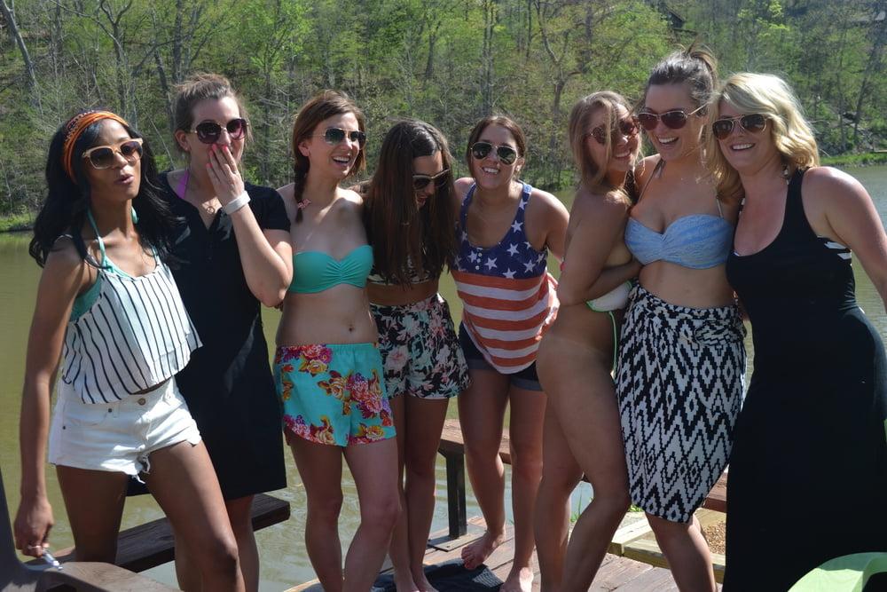 9P Bikini Stripped by Friend