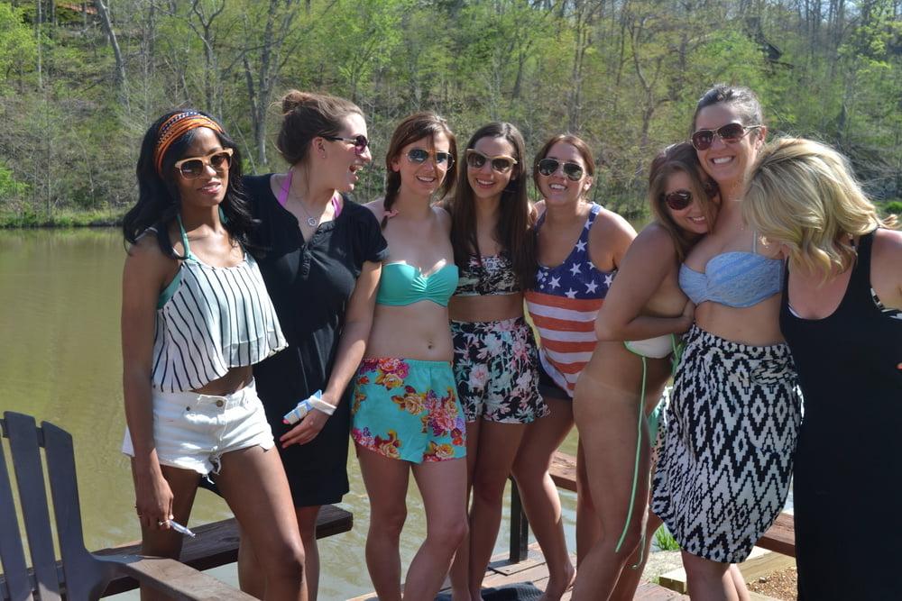 9P Bikini Stripped by Friend