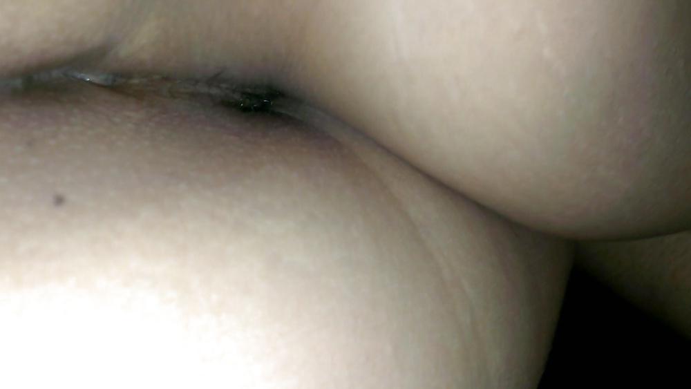 13P Close up undercover pussy and ass spreading