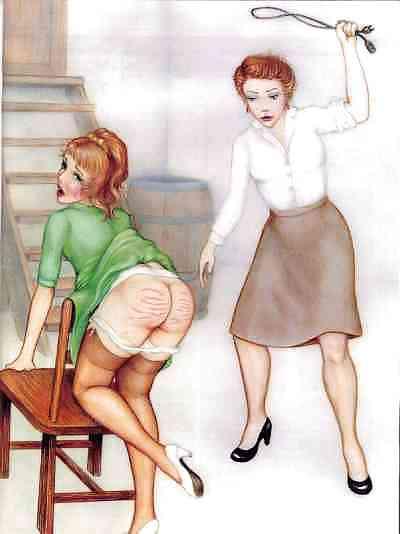 25P Spanking Cartoons